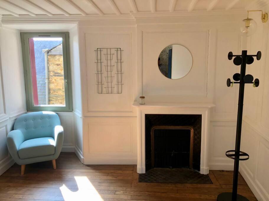 Le Garengeot - Wifi - Centre Ville - Property Rental Nm Vitré Dış mekan fotoğraf