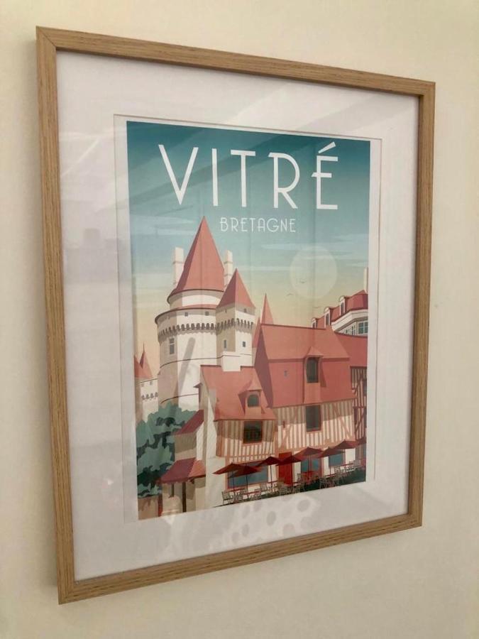 Le Garengeot - Wifi - Centre Ville - Property Rental Nm Vitré Dış mekan fotoğraf